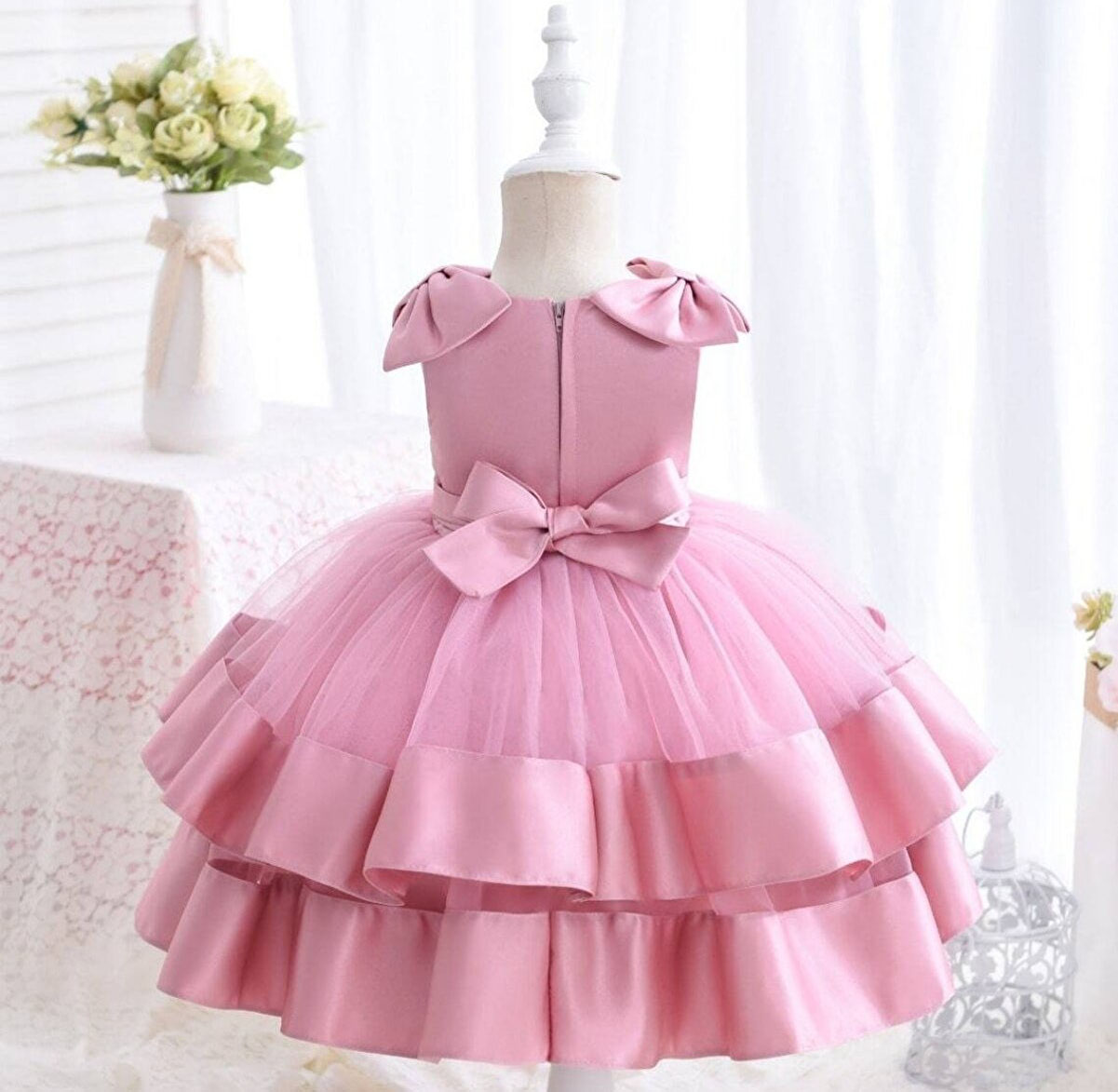 Pembe Renk Prenses Tütü Elbise